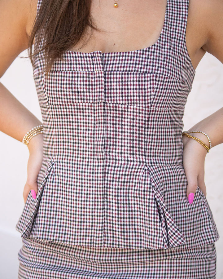 Dayna Top-White Multi