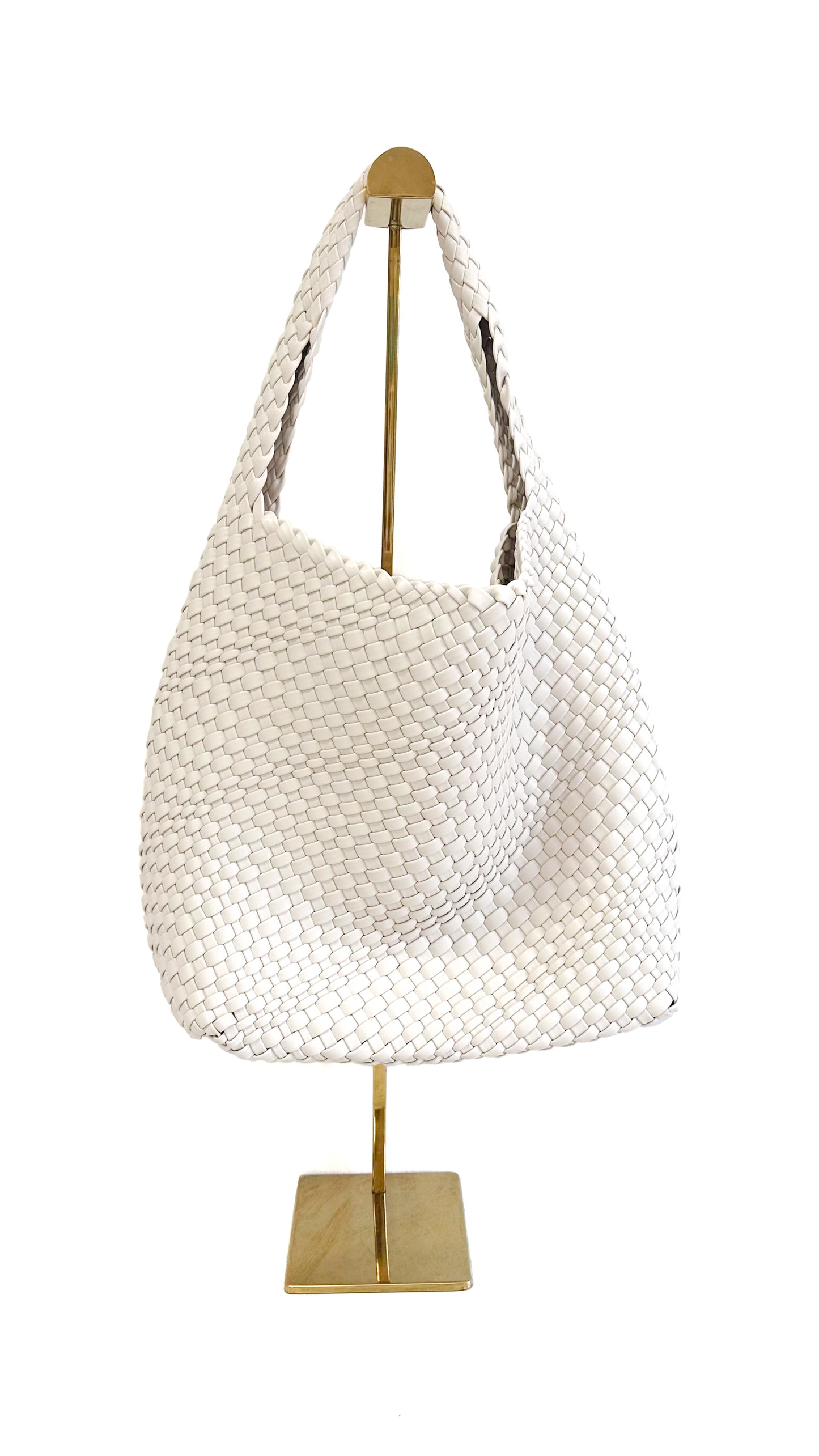 Woven Purse-White