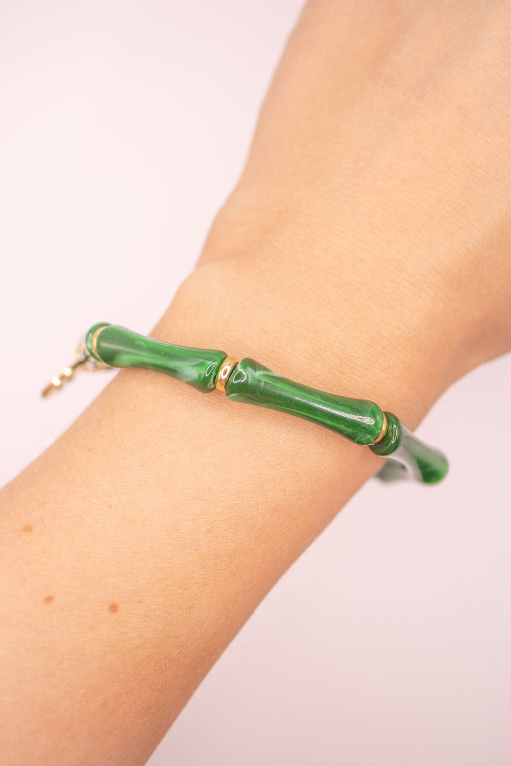 Zola Bamboo Bracelet-Green