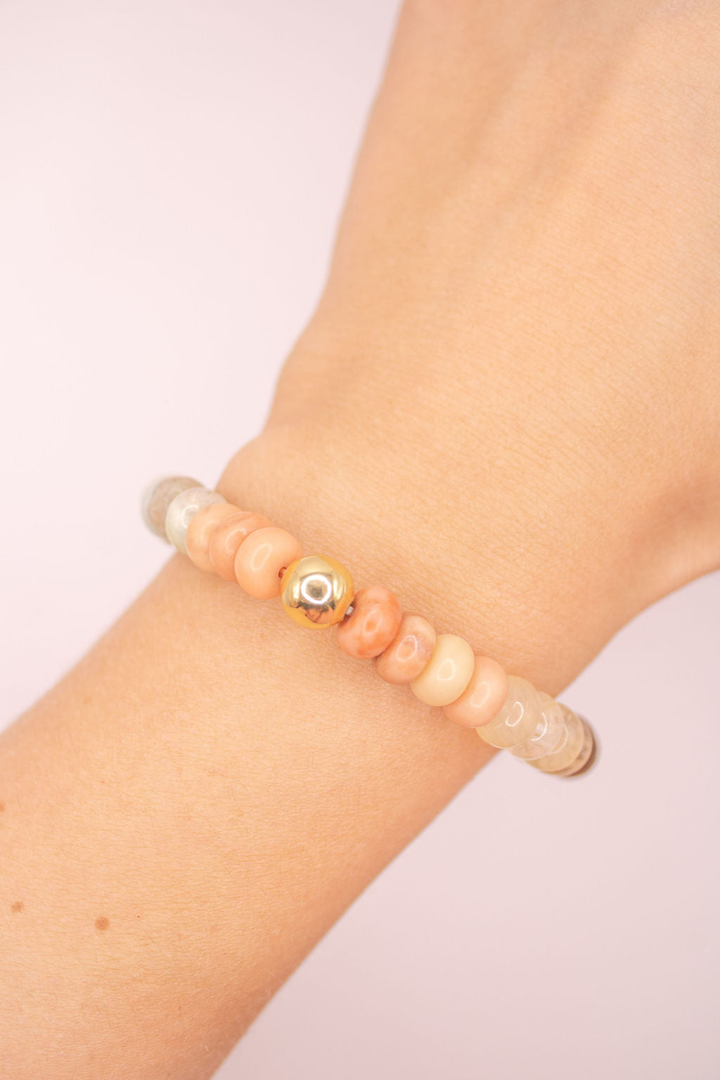 Millie Bracelet-Tan Multi