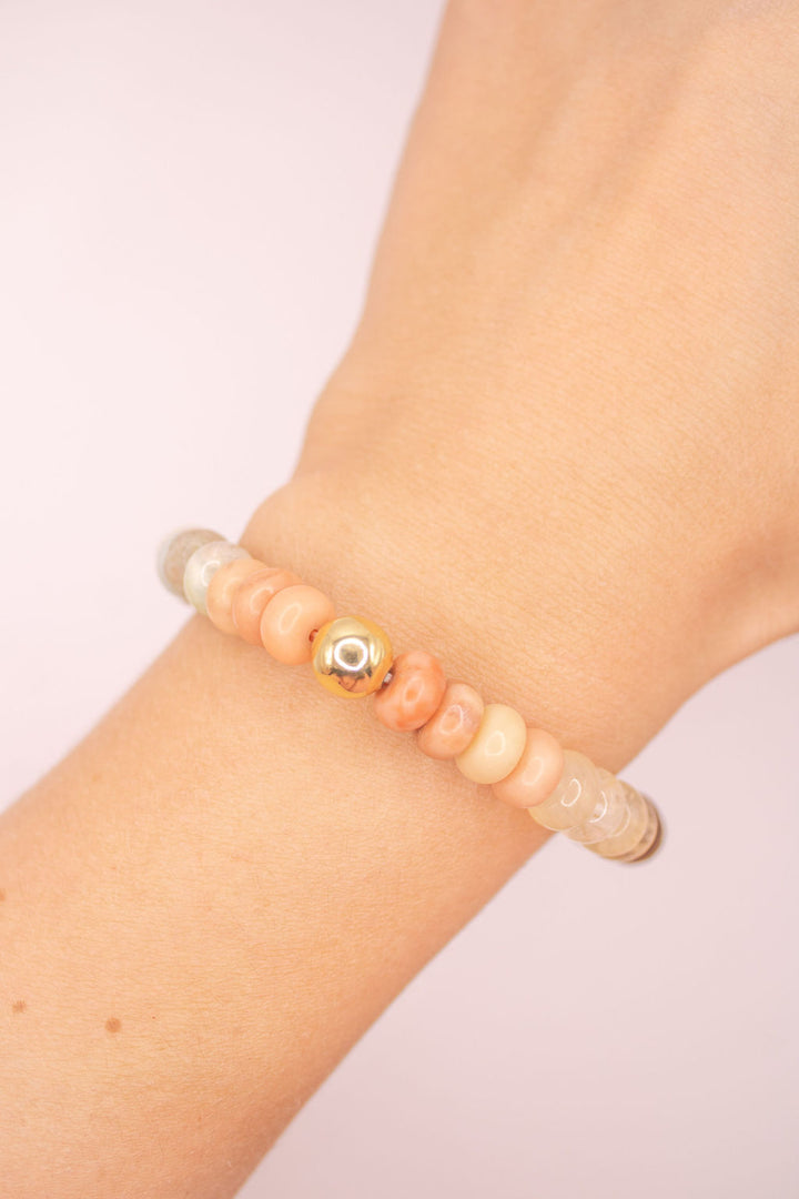 Millie Bracelet-Tan Multi