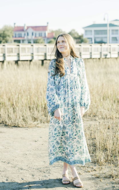 Cassia Midi Dress-Oasis