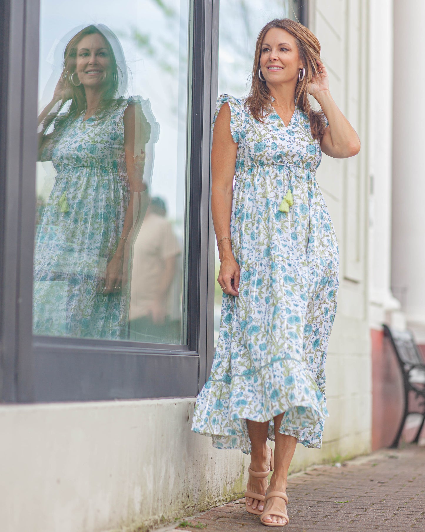 Danica Midi Dress-Belladonia