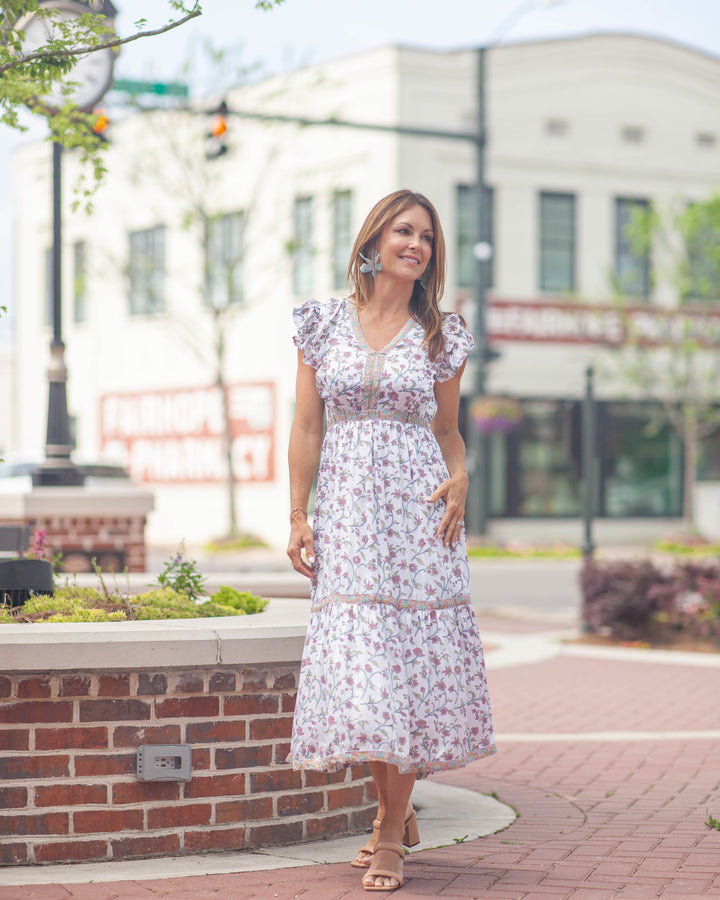 Kira Midi Dress-Celandine