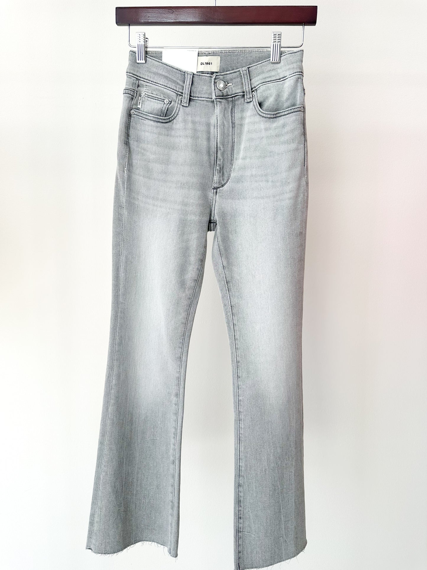 Bridget Bootcut Jeans-Lt Smoke