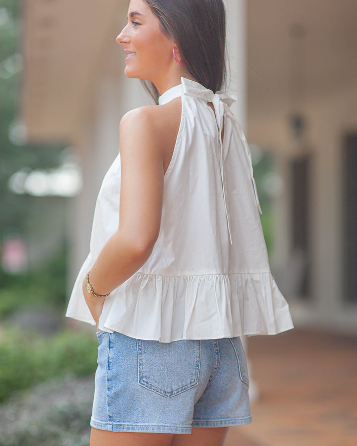 Julia Halter Top-White
