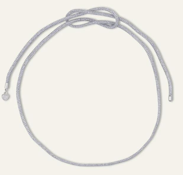 HART Silver Lurex Necklace Cord