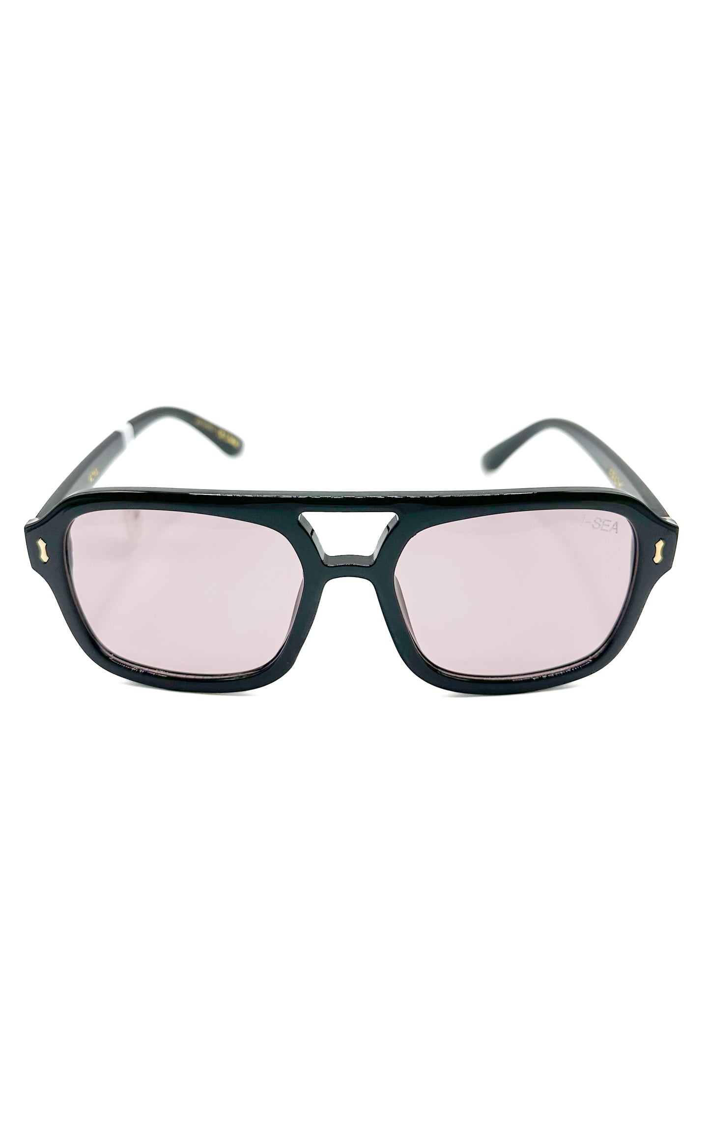 I-Sea Royal Black/Peach Sunnies