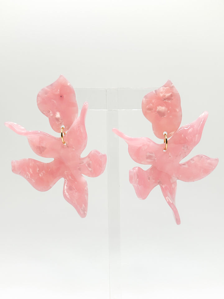 Flora Earrings-Ballet Slipper