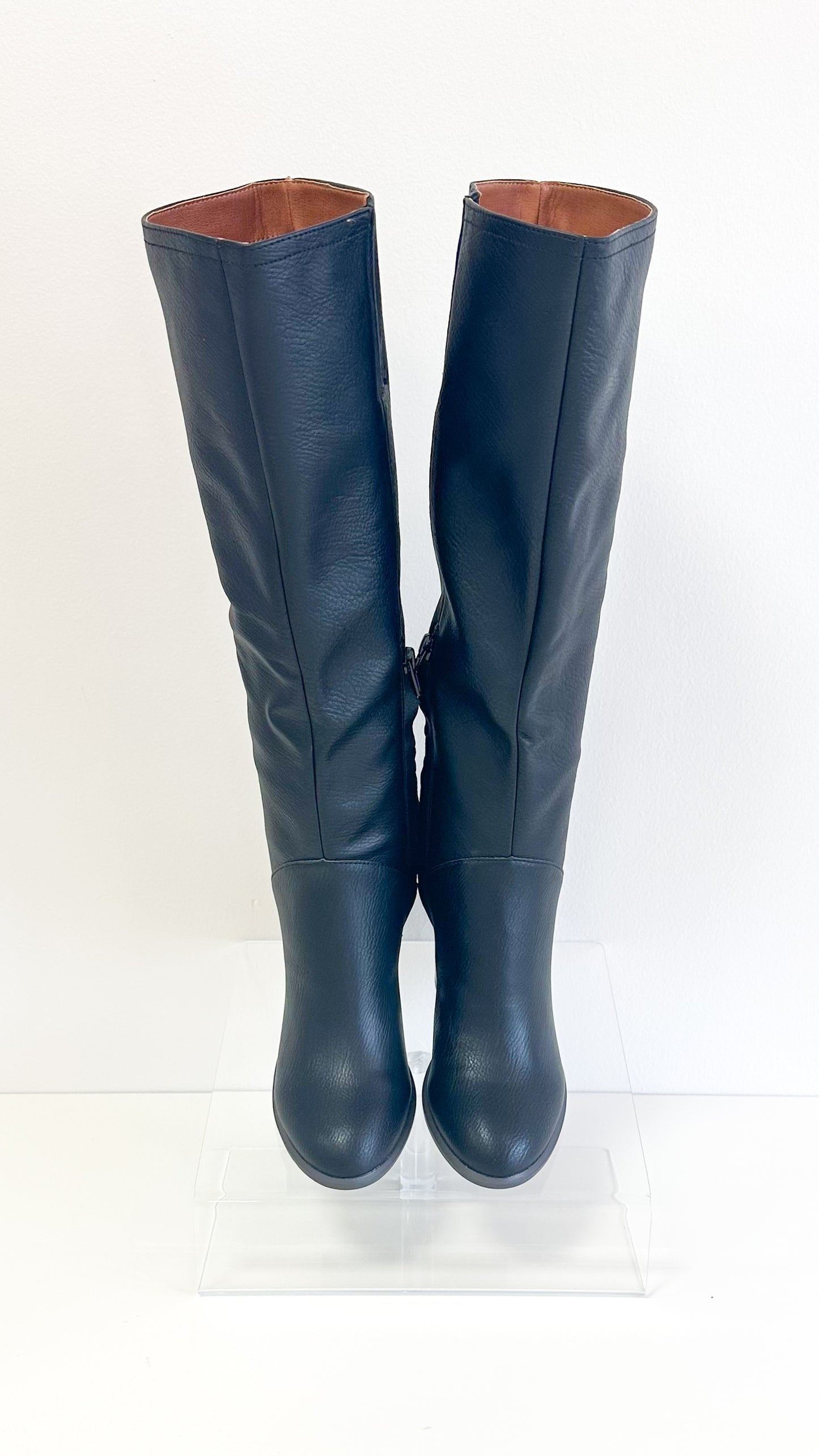 Shiloh Knee High Boots-Black