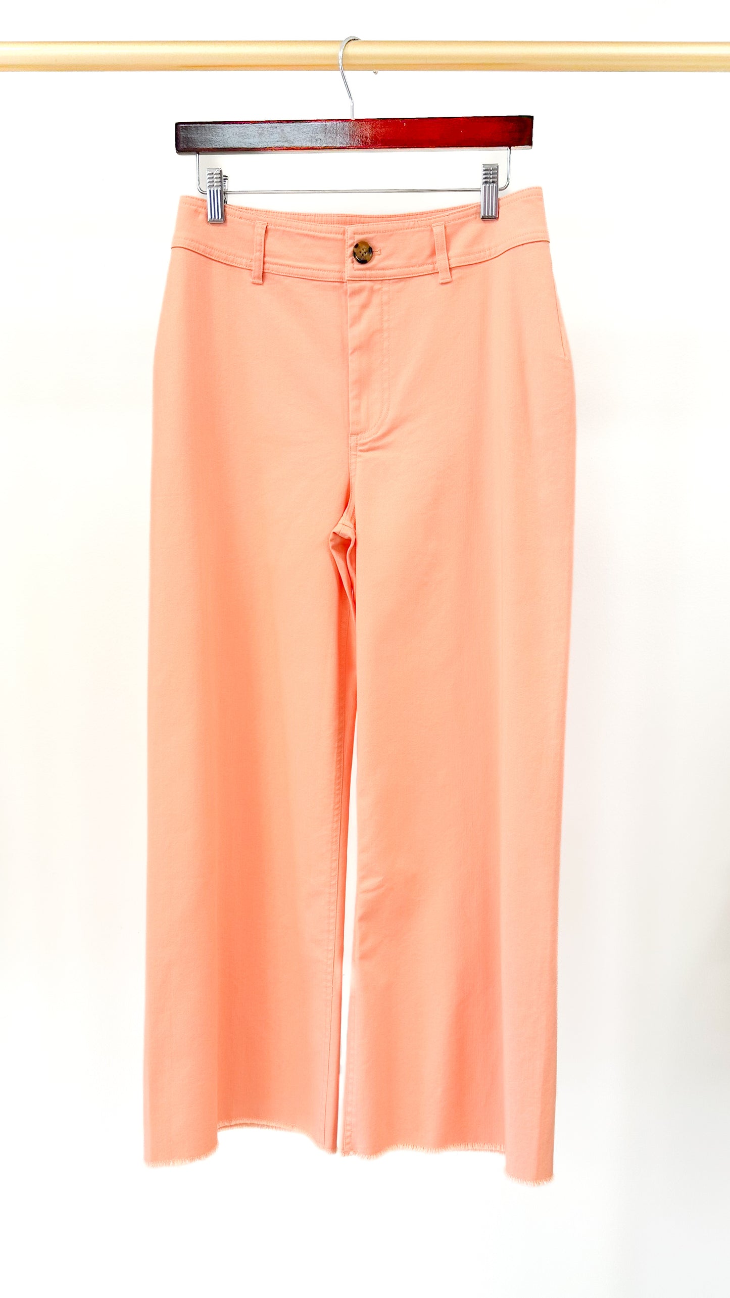 Lizzie Cropped Pants-Melon
