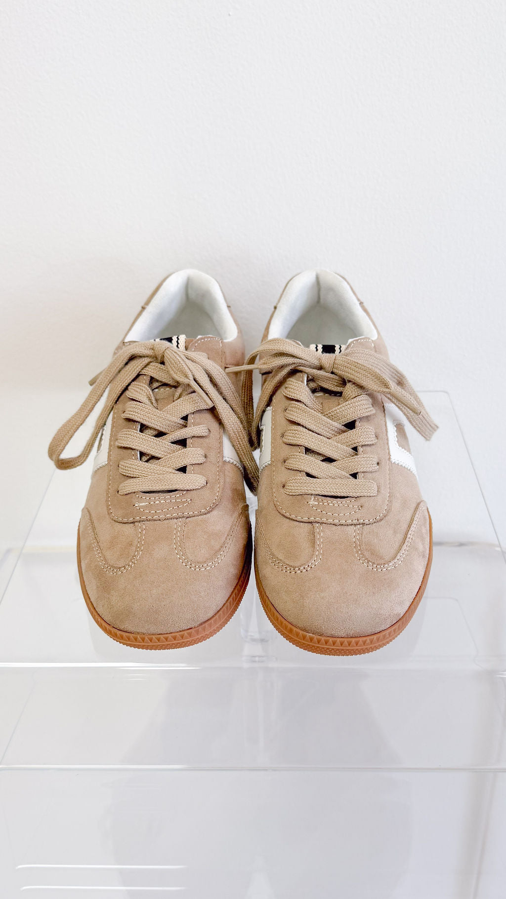 Saffron Sneaker-Taupe
