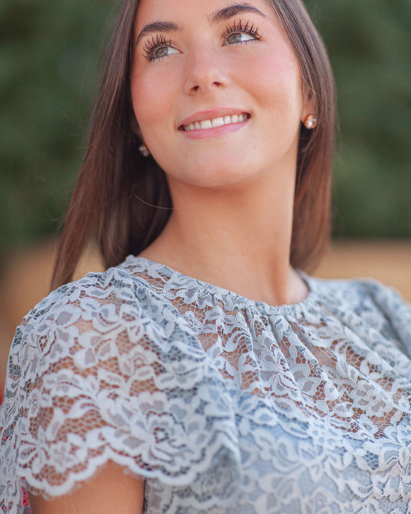 Mikaela Mini Dress-Mineral Sage