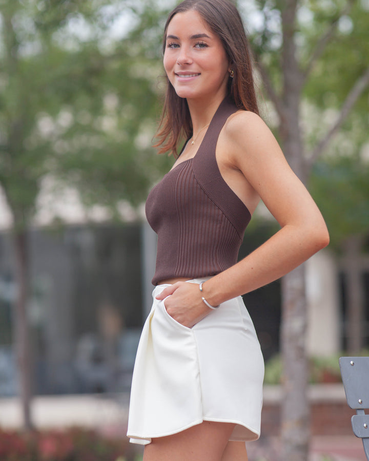 As Always Mini Skort-White