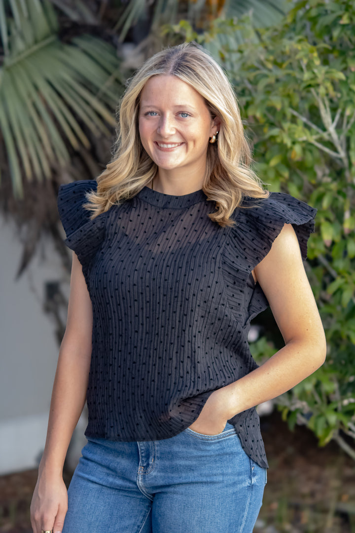 Oakleigh Organza Top-Heart