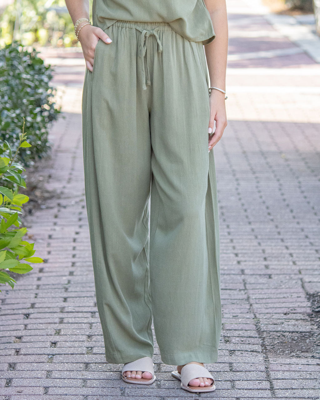 Sugarloaf Pants-Olive