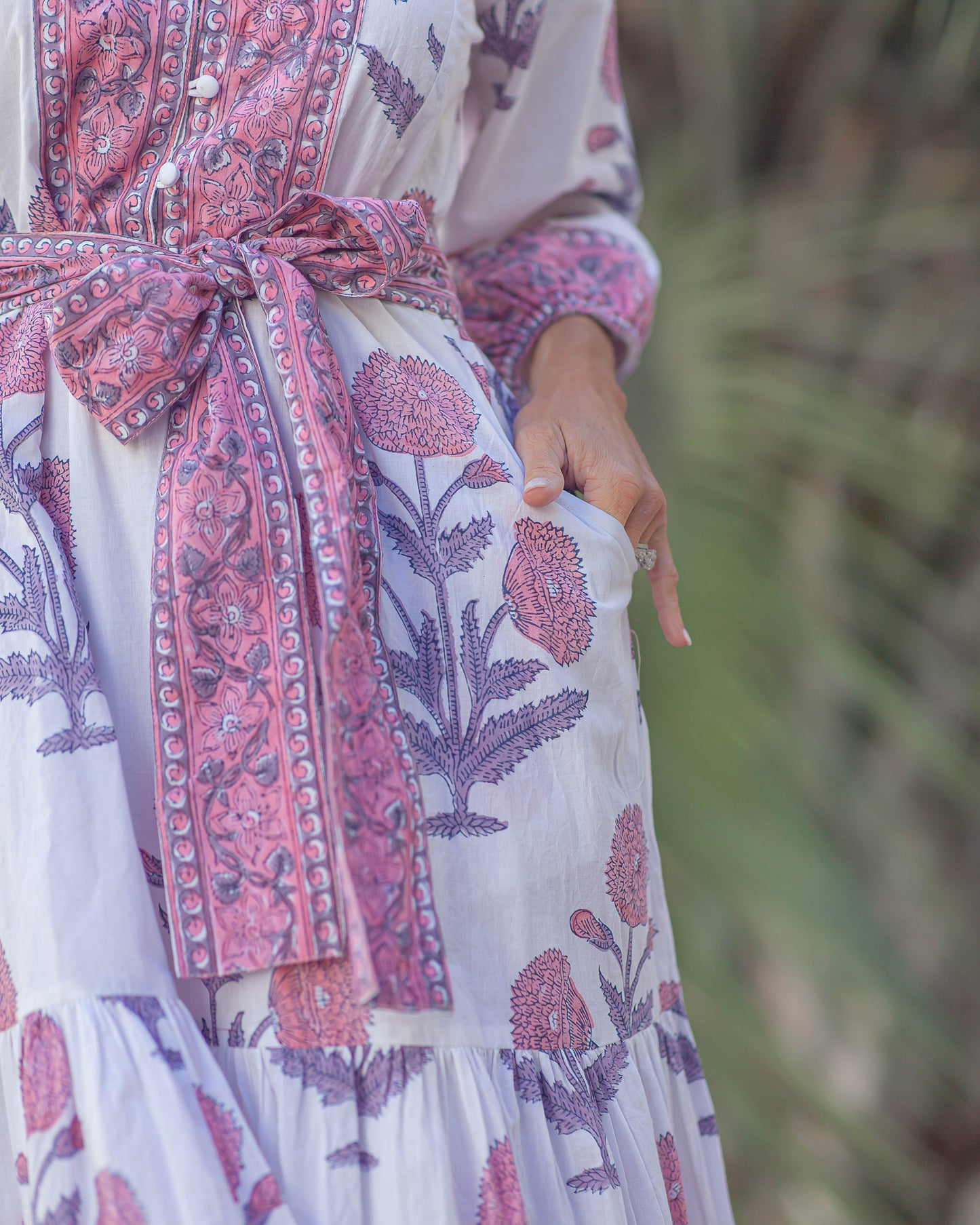 Folly Maxi Dress-Rose Blossom