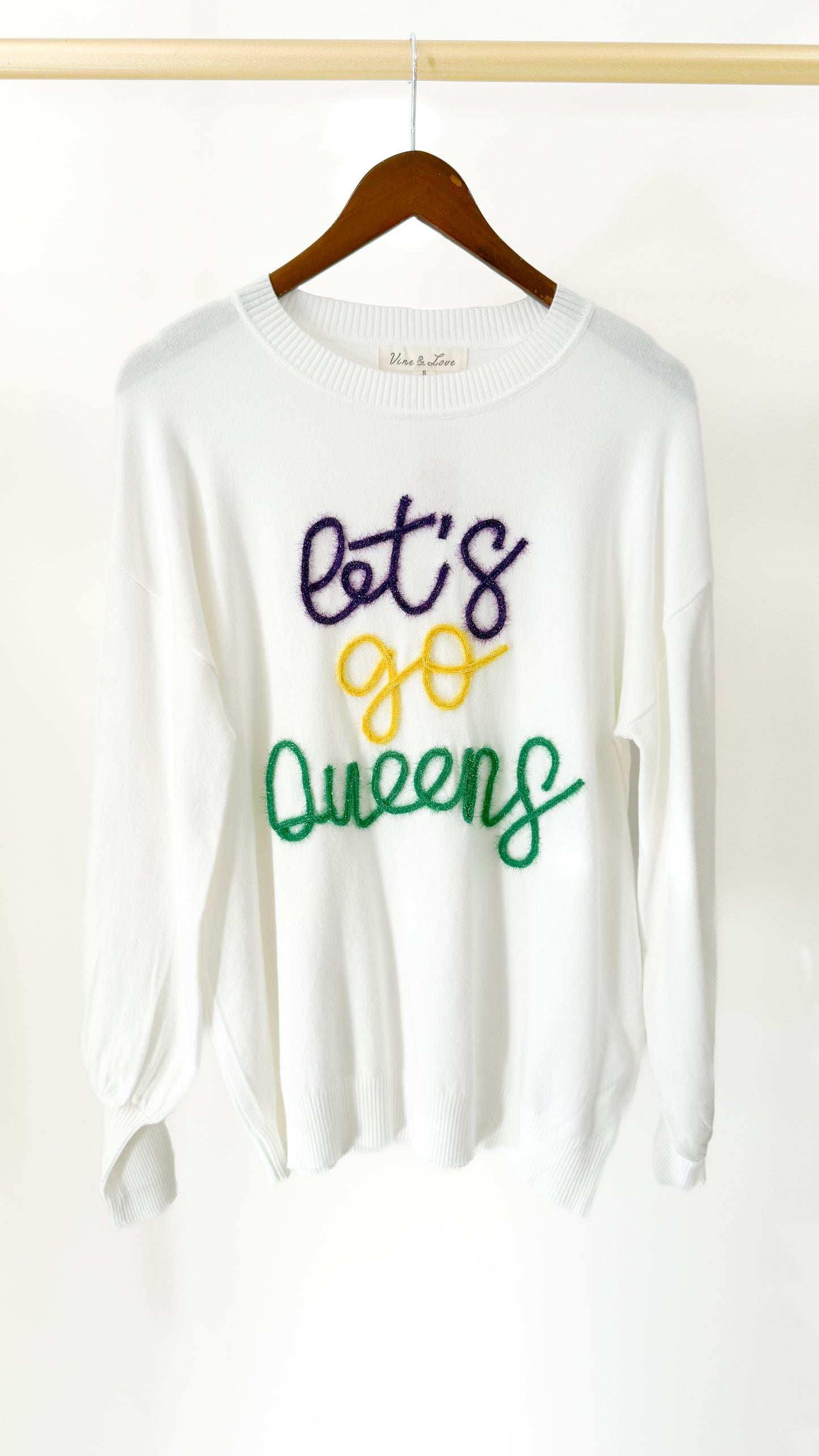 Let's Go Queens Sweater