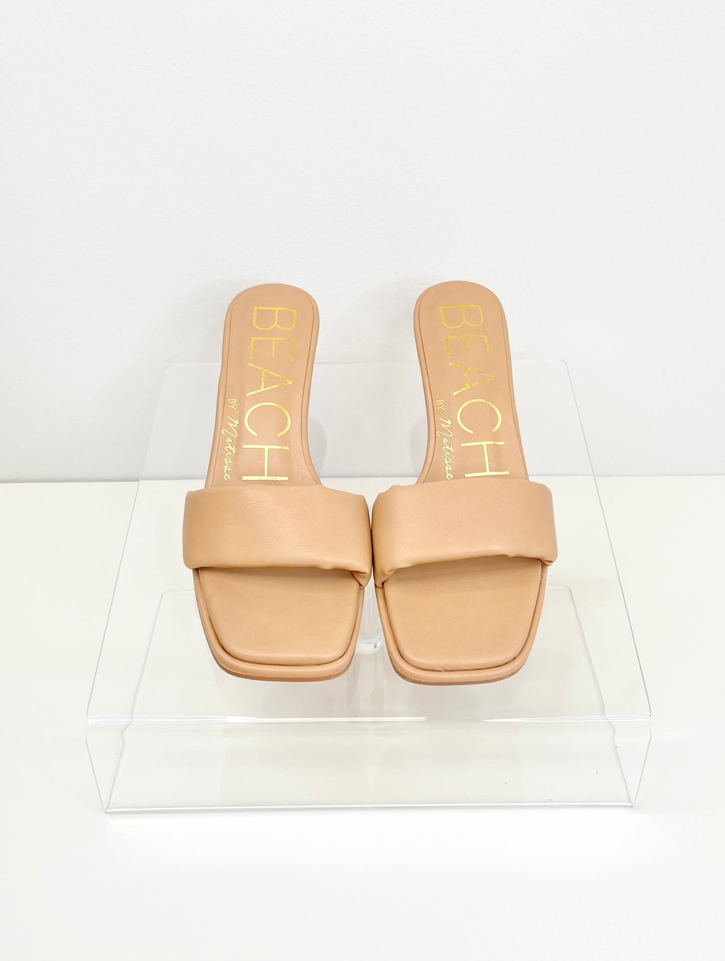 Blondie Kitten Heel-Natural