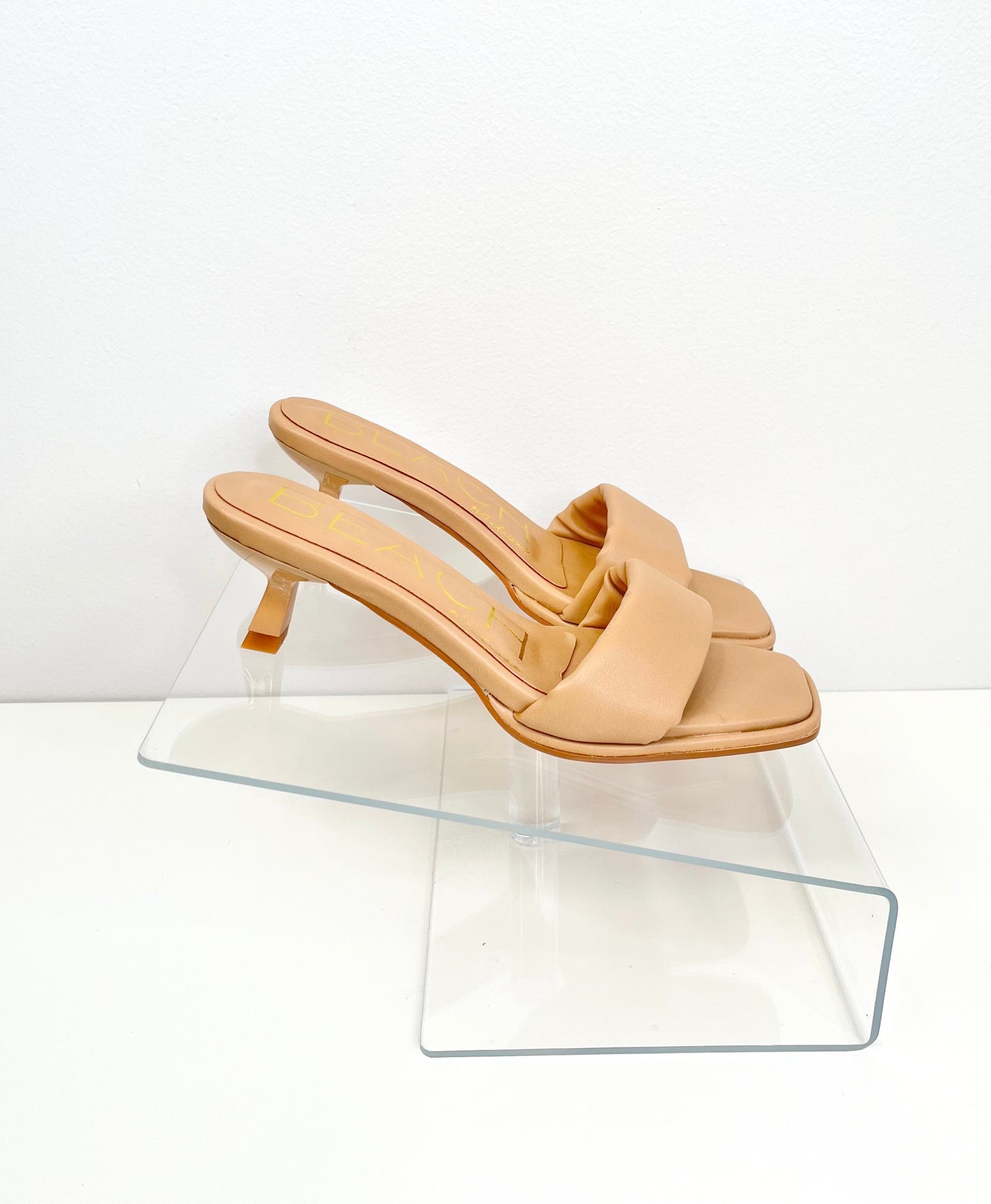 Blondie Kitten Heel-Natural