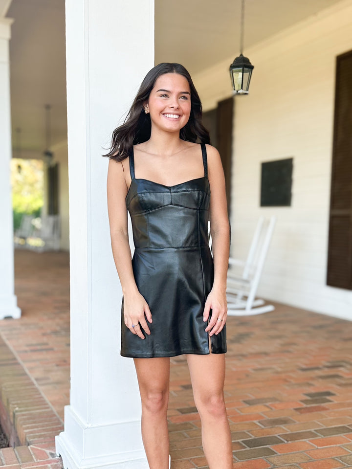 Cachet Skort Romper-Black