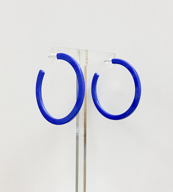 Holly Earrings-True Blue