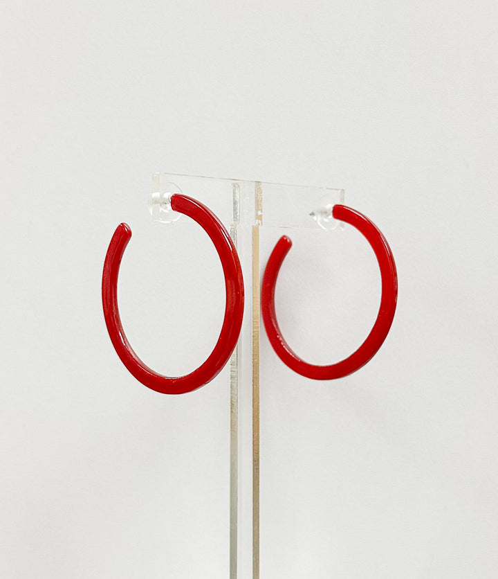 Holly Hoops-Crimson