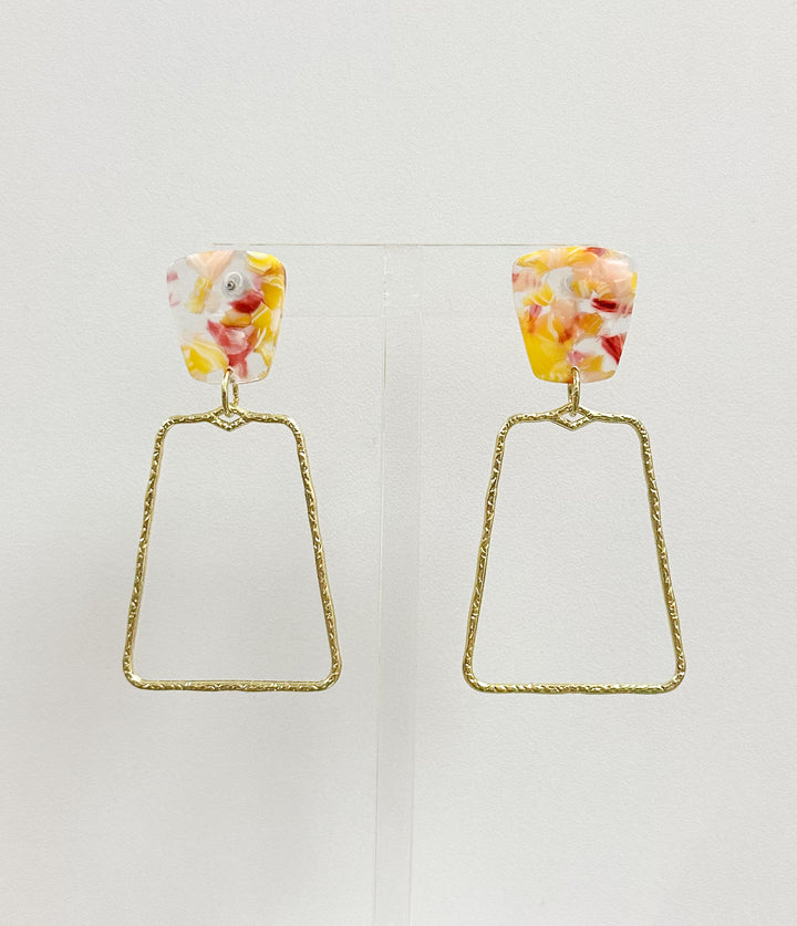 Kaelyn Earrings-Autumn Bouquet