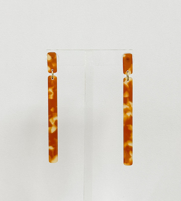 Keli Earrings-Caramel