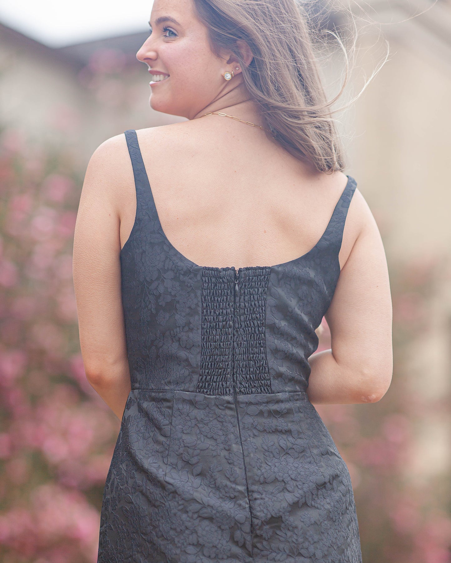 Rhonda Romper-Black
