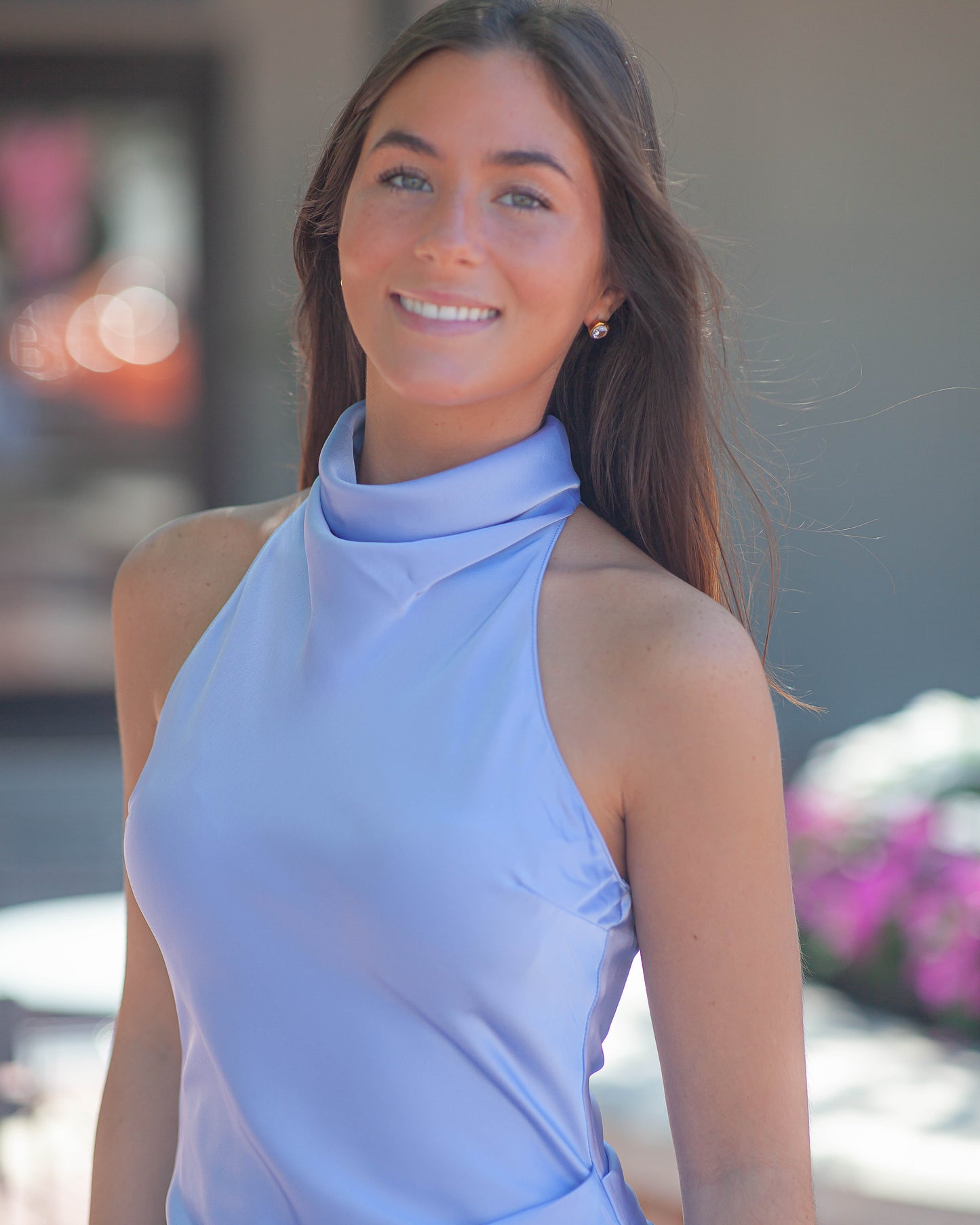 Chantel Dress-English Lavender