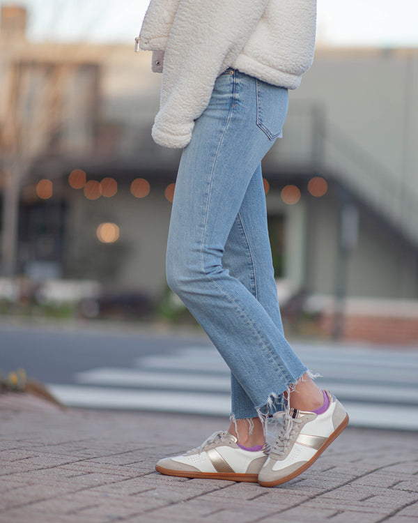 Shy Girl Crop Flare Jeans-Marina