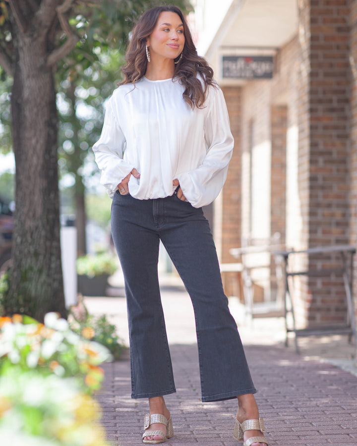 Bridget Bootcut Jeans-Nightshade