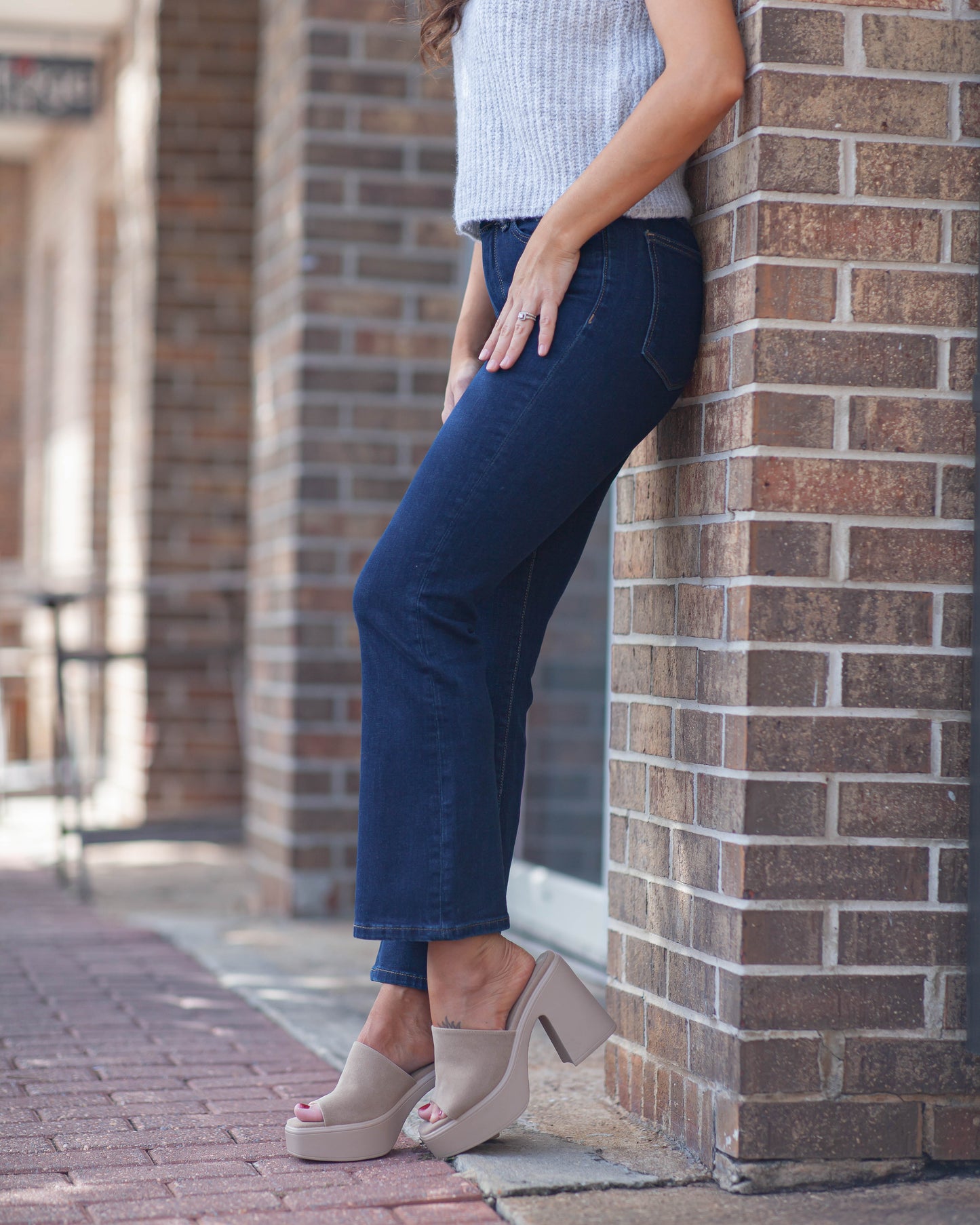 Bridget Bootcut Jeans-Lunar Sky