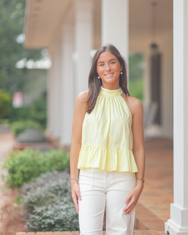 Julia Halter Top-Lemon