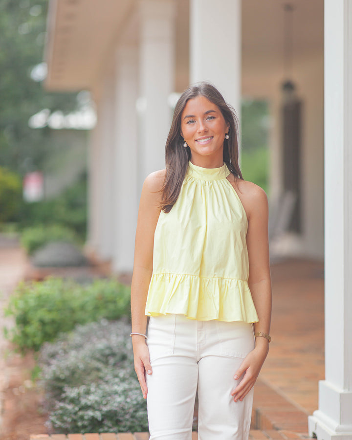 Julia Halter Top-Lemon