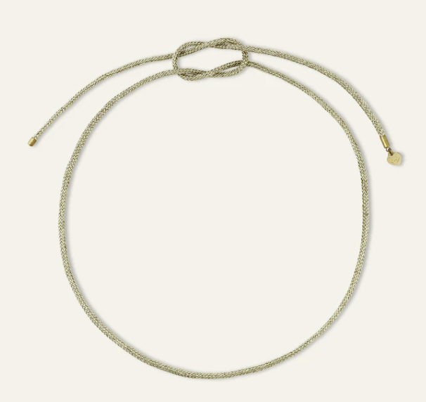 HART Gold Lurex Necklace Cord