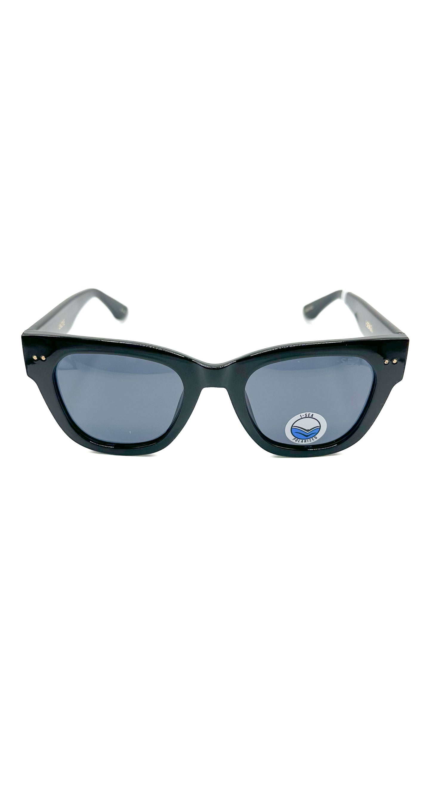 I-Sea Andie Black Sunnies