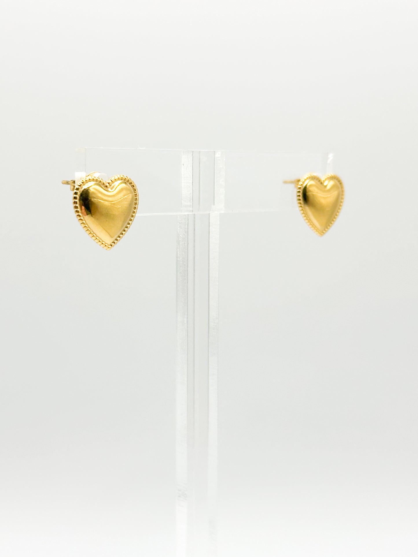 Crystal Heart Earrings