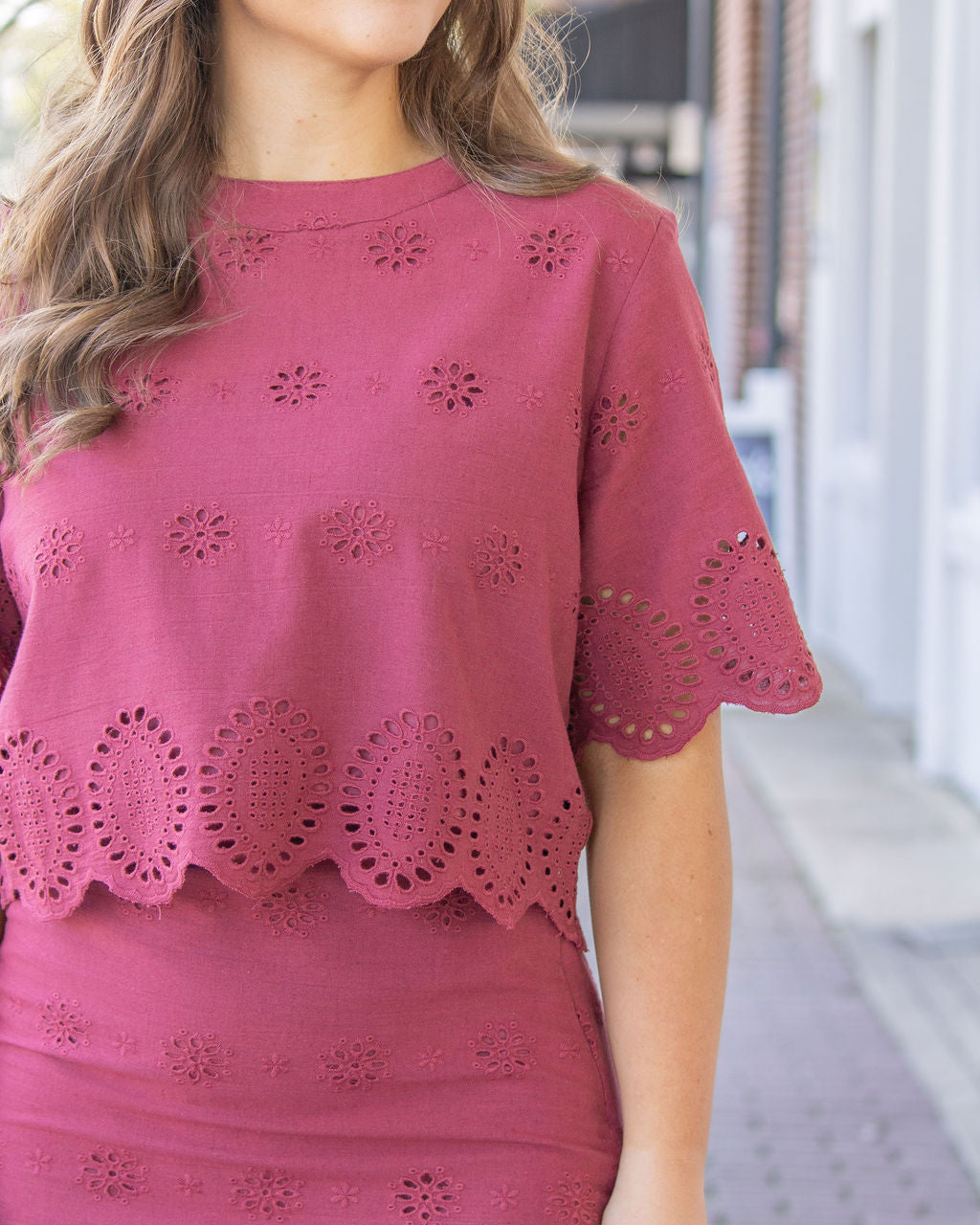 Nova Blouse-Merlot