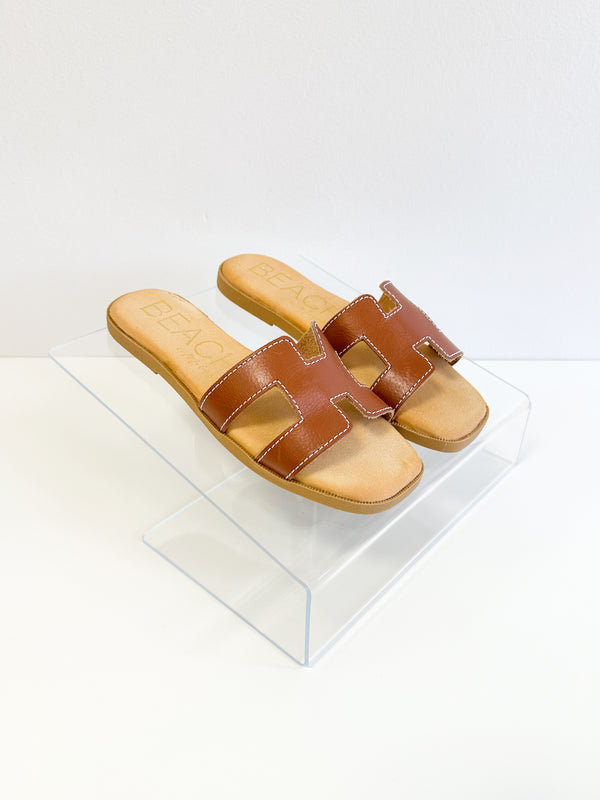 Arles Sandal-Cognac