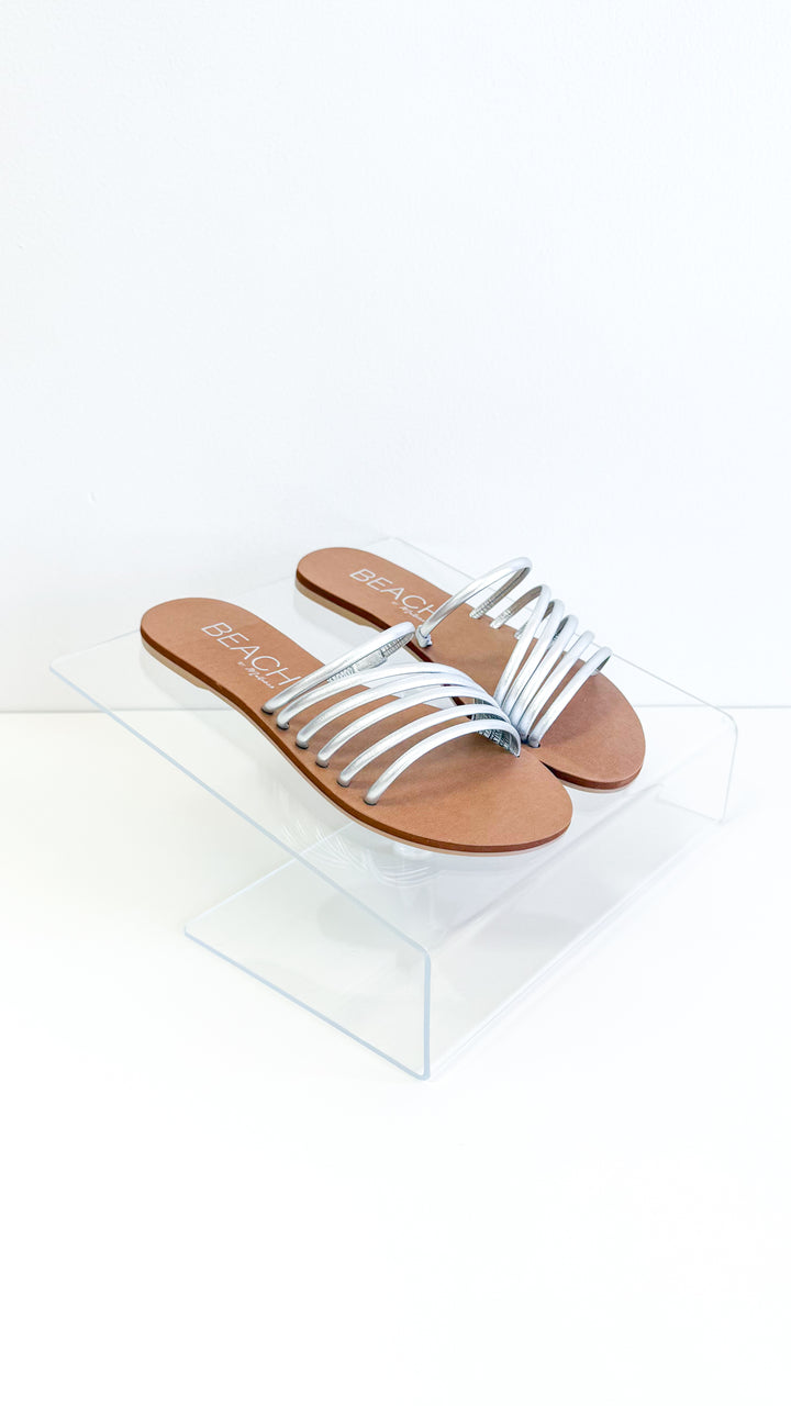 Cali Sandals-Silver