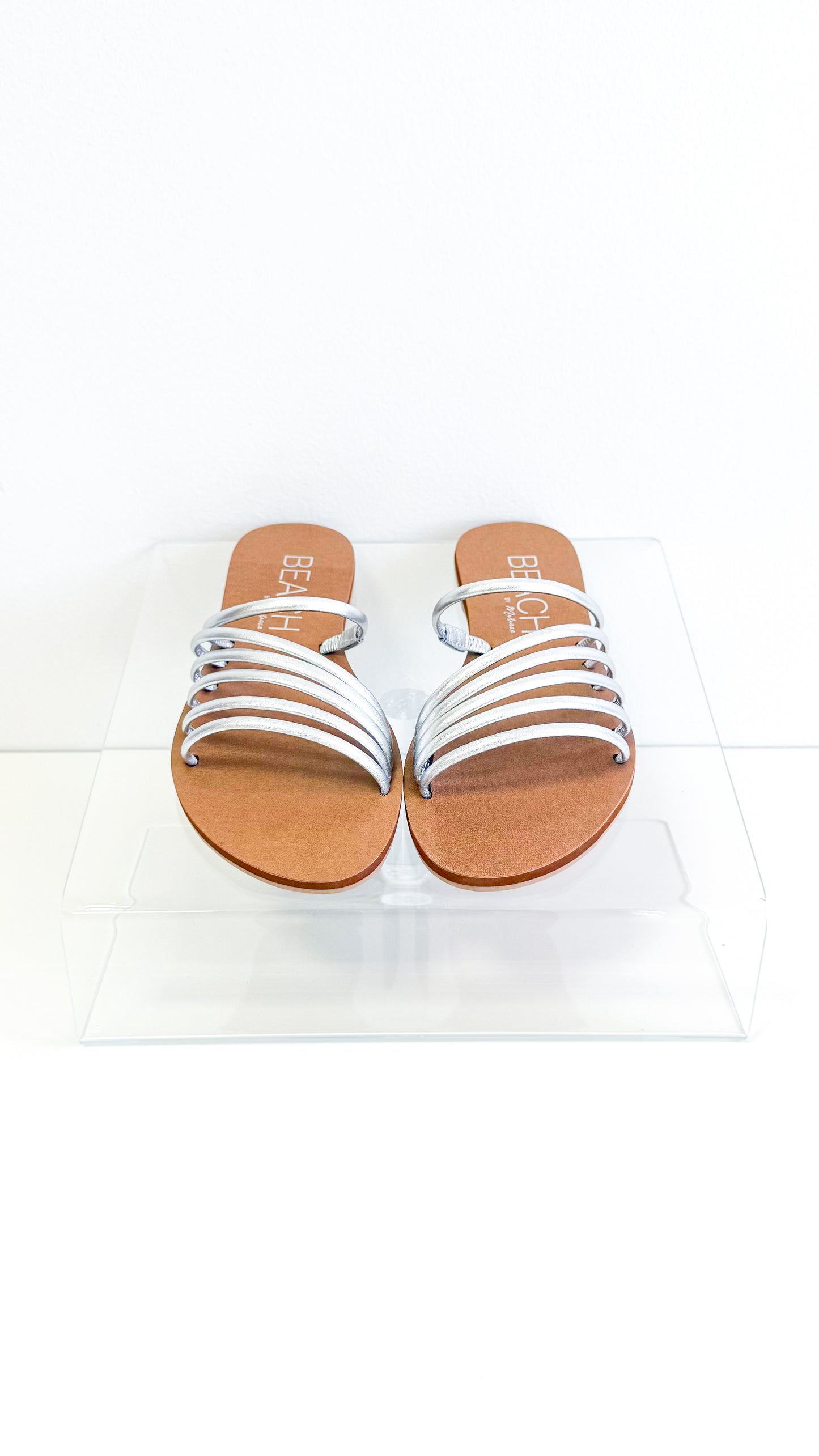 Cali Sandals-Silver