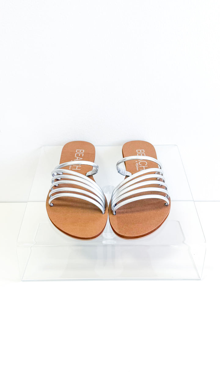Cali Sandals-Silver