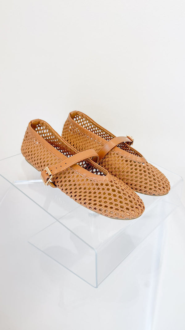 Nolita Ballet Flat-Tan