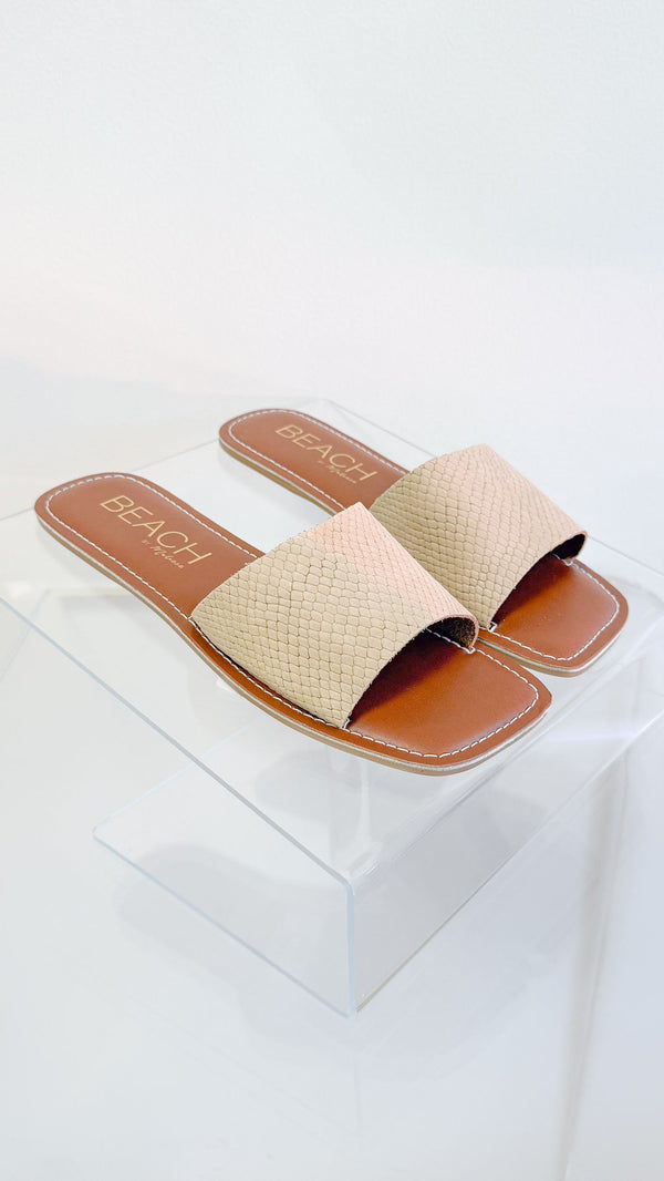 Bali Suede Sandal-Taupe