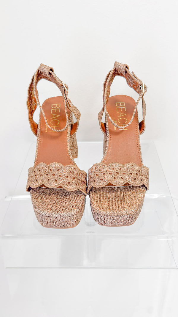 Maiden Platform Heel-Brown