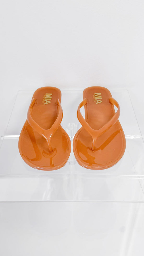 Nyah Jelly Sandal-Tan