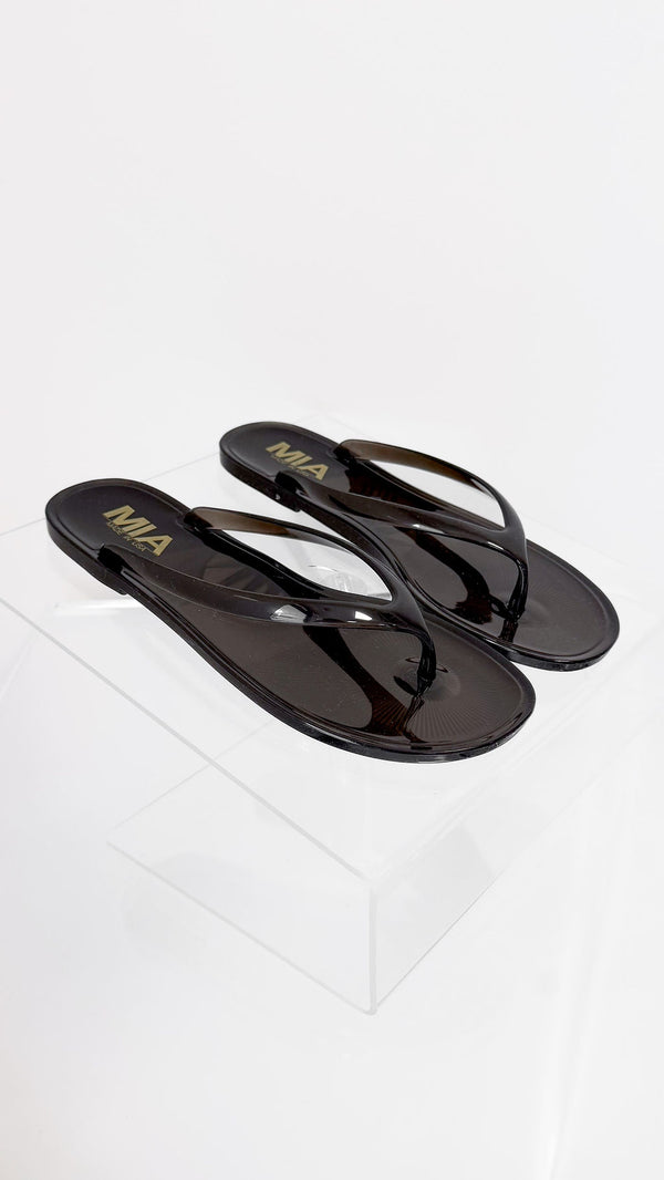 Nyah Jelly Sandal-Smoke