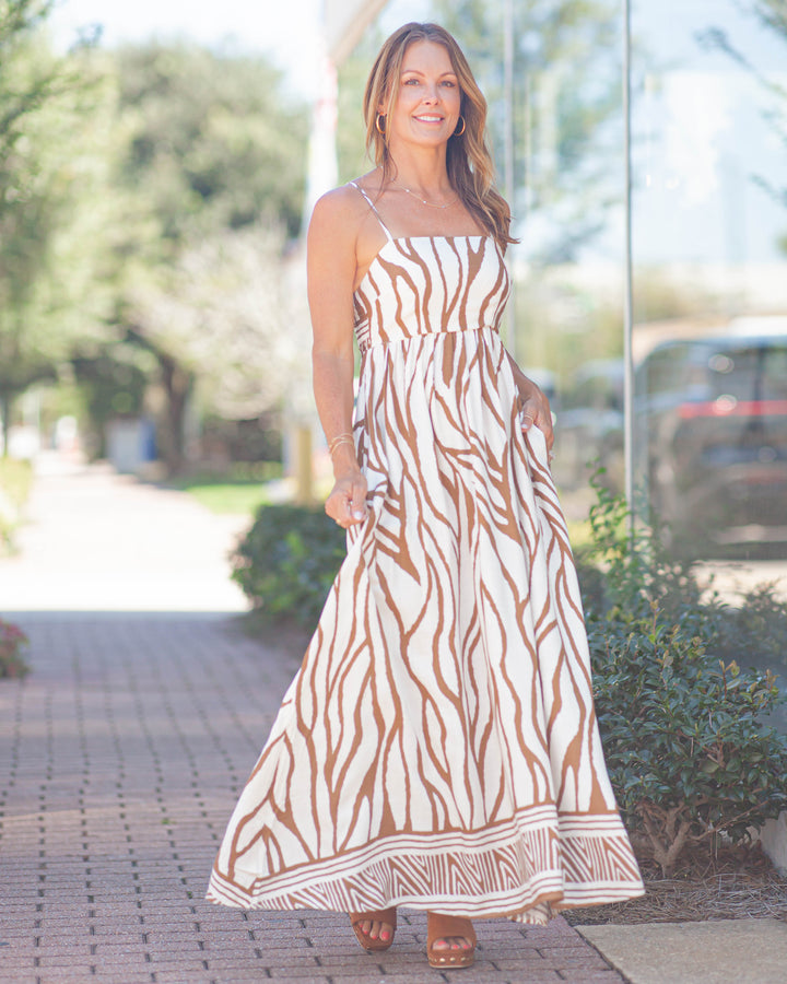 Sienna Maxi Dress-Woodlands